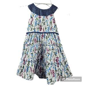 Penelope Mack Ltd Sleeveless Tiered Floral Dress for Baby Size 12 Months
